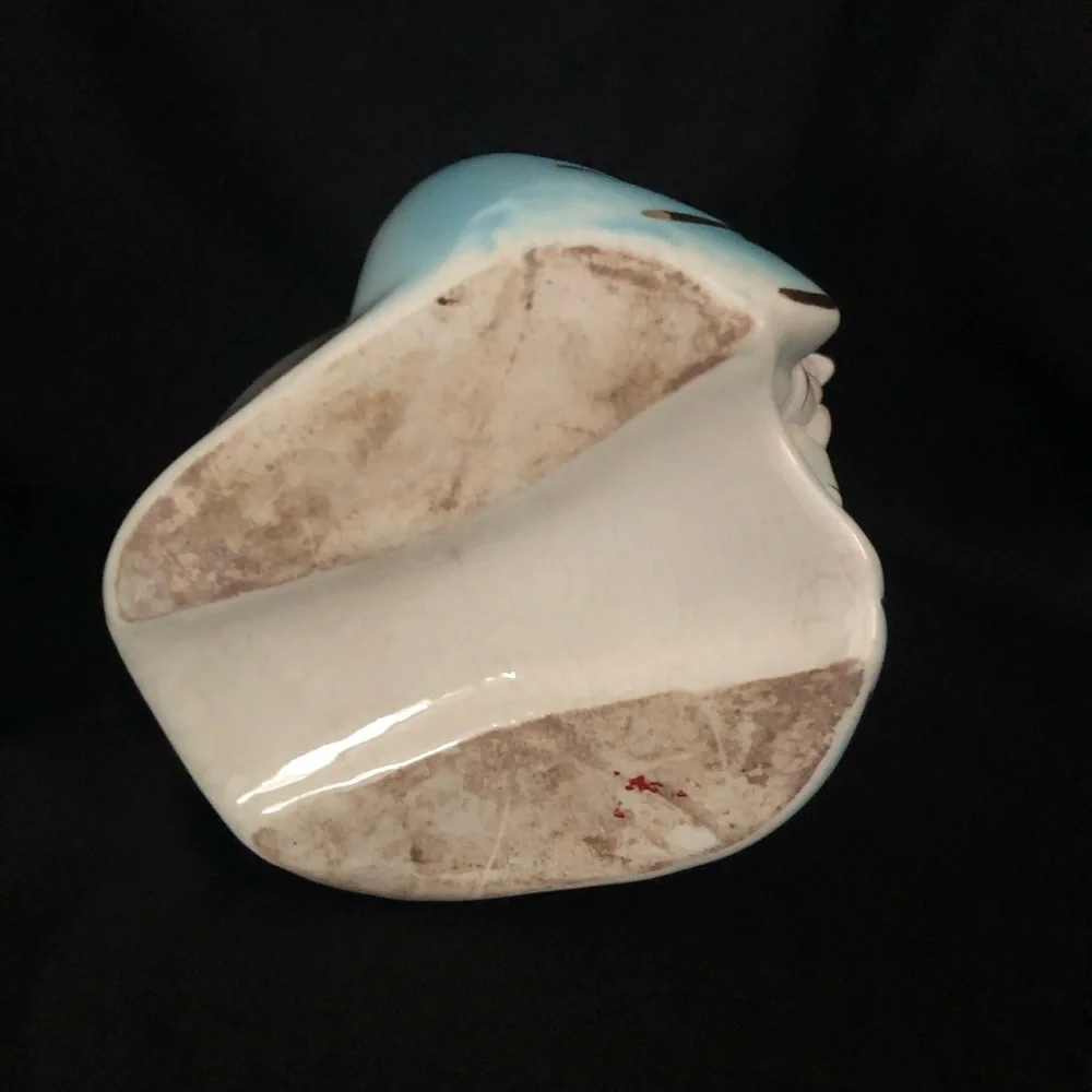 Vintage Virgin Mary Madonna Praying Porcelain Planter - Picture 10 of 11